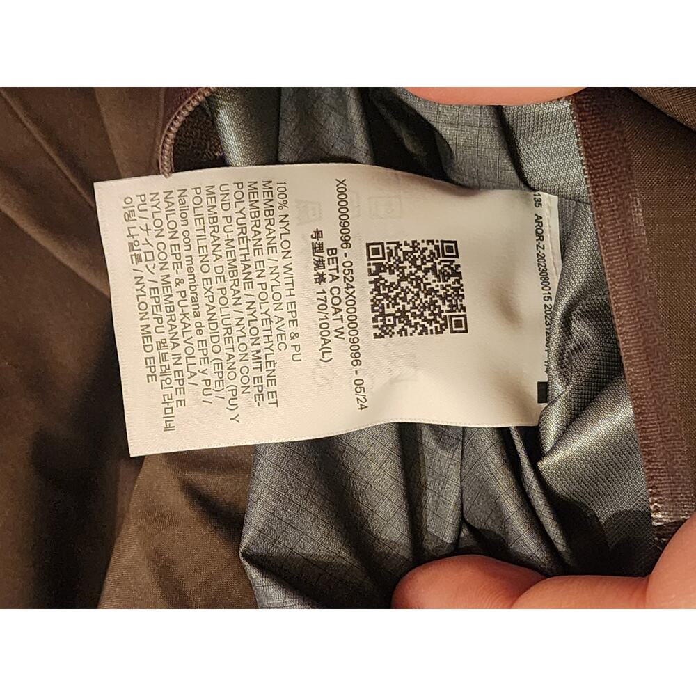 Arc'teryx Arcteryx Beta Lightweight Long Coat Women's GORE-TEX rain jacket shell - Picture 11 of 12